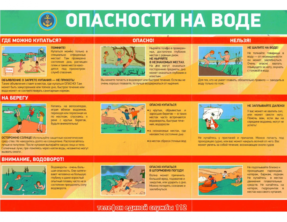 ОСТОРОЖНО ВОДОЕМ!
