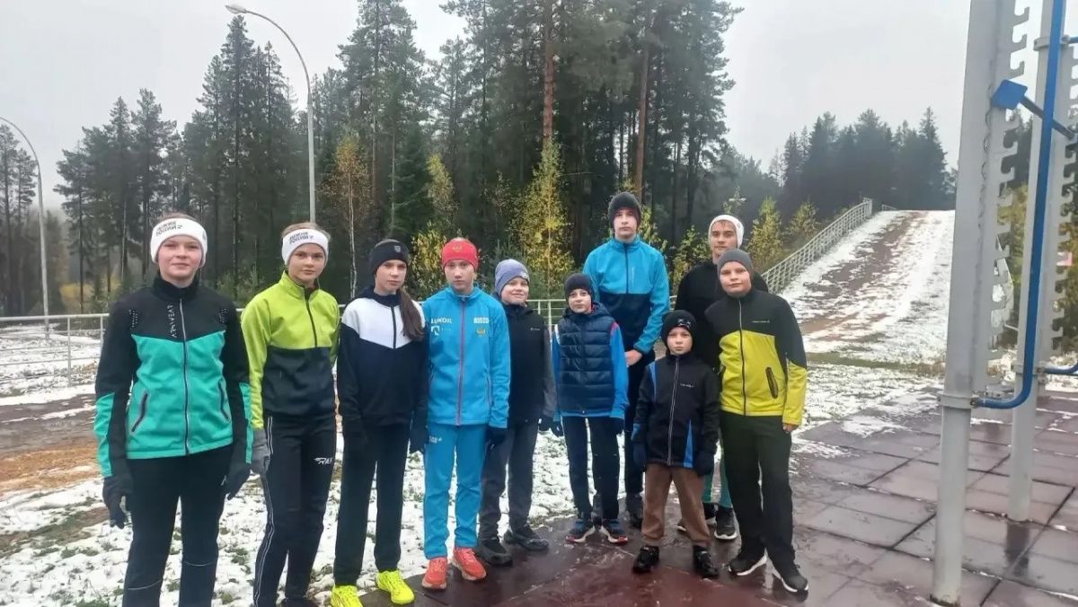 Осенний кросс лыжников города Нижний Тагил